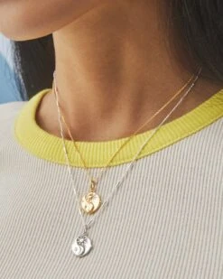 Sun & Moon Charm 18k Gold Vermeil 9 Sun & Moon Charm 18k Gold Vermeil -Kendra Scott 0001 kendra scott sun and moon charm necklace 1