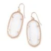 Elle Rose Gold Drop Earrings In Ivory Mother-of-Pearl -Kendra Scott 842177138373 00 default lg