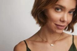 Elisa 18k Gold Vermeil Pendant Necklace In Ivory Mother-of-Pearl -Kendra Scott KS21 FINE 1097