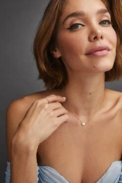 Lisa Pendant Necklace In Pave Diamond And 14k Yellow Gold -Kendra Scott KS21 FINE 1820