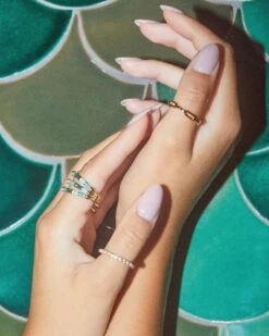 Andi Band Ring In Gold -Kendra Scott Kendra Scott Andi Band Ring Gold 00 2