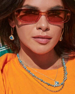 Brielle Chain Necklace In Gold -Kendra Scott Kendra Scott Brielle Chain Necklace Gold 00 1