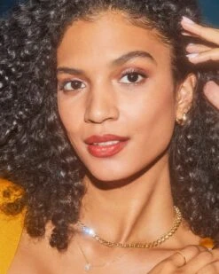 Carmen Gold Tennis Necklace In White Crystal -Kendra Scott Kendra Scott Carmen Tennis Necklace White Crystal Gold 01