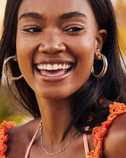 Dana Hoop Earrings In Mixed Metal -Kendra Scott Kendra Scott Dana Hoop Earring Mixed Metal 00