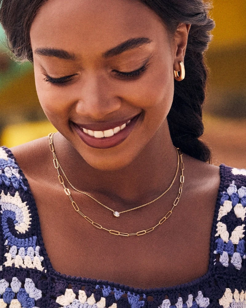 Ellen Wide Huggie Earrings In 18k Gold Vermeil 5 Ellen Wide Huggie Earrings In 18k Gold Vermeil - Image 3