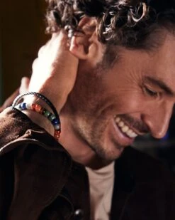 Evans Sterling Silver Corded Bracelet In Black Leather -Kendra Scott Kendra Scott Evans Cored Bracelet Black Leather Sterling Silver 00