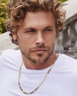 Figaro Chain Necklace In 18k Gold Vermeil -Kendra Scott Kendra Scott Fiagro Chain Necklace Gold Vermeil 00