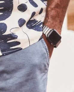 Hudson Watch Band In Gunmetal Stainless Steel 9 Hudson Watch Band In Gunmetal Stainless Steel -Kendra Scott Kendra Scott Hudson Apple Band Watch Gunmetal 00