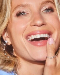 Jaclyn 14k White Gold Band Ring In White Diamond 7 Jaclyn 14k White Gold Band Ring In White Diamond -Kendra Scott Kendra Scott Jocelyn Band Ring White Gold 00