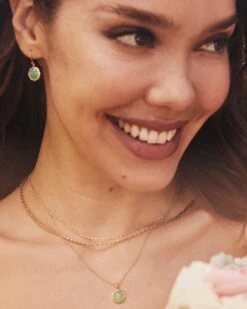 Large Serpentine Chain Necklace In 18k Gold Vermeil -Kendra Scott Kendra Scott Large Serpentine Chain Necklace Gold Vermeil 00