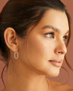 Lee 14k Yellow Gold Open Frame Earrings In White Diamond 9 Lee 14k Yellow Gold Open Frame Earrings In White Diamond -Kendra Scott Kendra Scott Lee Open Frame Earrings 14k Yellow Gold 00