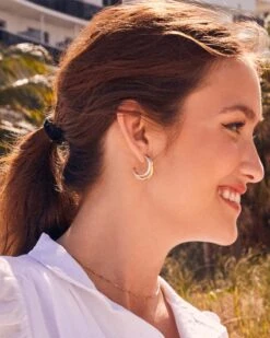 Kendra Scott -Kendra Scott Kendra Scott Meg Double Hoop Mixed Metal 00