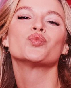 Michelle 14k Yellow Gold Hoop Earrings In White Diamond -Kendra Scott Kendra Scott Michelle Hoop Earrings Yellow Gold 02