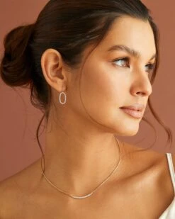 Ott 14k Yellow Gold Pendant Necklace In White Diamond -Kendra Scott Kendra Scott Ott Pendant Necklace 14k Yellow Gold 00