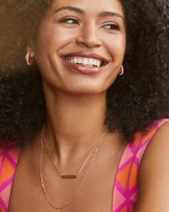 18 Inch Single Satellite Chain Necklace In Mixed Metal -Kendra Scott Kendra Scott Satellite Chain Necklace 22 inches mixed metal 00