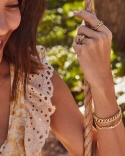 Vincent Chain Bracelet In Gold -Kendra Scott Kendra Scott Vincent Chain Bracelet Gold 00 1