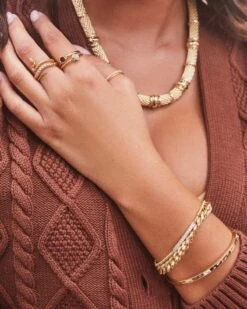 Vincent Chain Bracelet In Gold -Kendra Scott Kendra Scott Vincent Chain Bracelet Gold 01 1