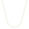 18 Inch Thin Chain Necklace In 18k Gold Vermeil -Kendra Scott kendra scott 18 inch chain 18k gold vermeil 00 lg
