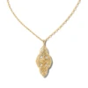 Abbie Long Pendant Necklace In Gold -Kendra Scott kendra scott abbie long pendant necklace gold 00 lg
