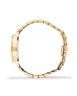 Alex Gold Tone Stainless Steel 35mm Diamond Dial Watch In Ivory Mother-of-Pearl 8 Alex Gold Tone Stainless Steel 35mm Diamond Dial Watch In Ivory Mother-of-Pearl -Kendra Scott kendra scott alex 35mm diamond dial watch gold ivory mop 02