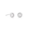 Aliyah Sterling Silver Stud Earrings In White Topaz 2 Aliyah Sterling Silver Stud Earrings In White Topaz -Kendra Scott kendra scott aliyah stud earring sterling silver white topaz 00 lg