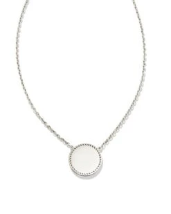 Aubree Pendant Necklace In Sterling Silver -Kendra Scott kendra scott aubree pendant necklace sterling silver 00