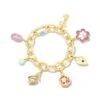 Barbie™ X Kendra Scott Gold Charm Bracelet In Pink Mix 2 Barbie™ X Kendra Scott Gold Charm Bracelet In Pink Mix -Kendra Scott kendra scott barbie charm bracelet gold pink mix 00