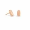 Barrett Stud Earrings In Rose Gold -Kendra Scott kendra scott barrett rose gold stud earrings 00 default lg