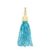 Beaded Gold Tassel Charm In Turquoise Magnesite 2 Beaded Gold Tassel Charm In Turquoise Magnesite -Kendra Scott kendra scott beaded tassel turqouise charm gold 00 lg