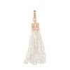 Beaded Rose Gold Tassel Charm In Ivory Pearl 2 Beaded Rose Gold Tassel Charm In Ivory Pearl -Kendra Scott kendra scott beaded tassel white charm rose gold 00 lg
