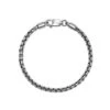Beck Round Box Chain Bracelet In Oxidized Sterling Silver -Kendra Scott kendra scott beck link and chain oxidized sterling silver 00 lg