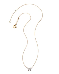 Butterfly 14k Yellow Gold Pendant Necklace In White Diamond 7 Butterfly 14k Yellow Gold Pendant Necklace In White Diamond -Kendra Scott kendra scott butterfly pendant necklace 14k yellow gold white diamond 01 lg
