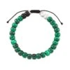 Cade Oxidized Sterling Silver Beaded Bracelet In Verde Mix -Kendra Scott kendra scott cade beaded bracelet sterling silver verde mix 00 lg