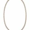 32 Inch Chain Link Necklace In Vintage Gold -Kendra Scott kendra scott chain link necklace vintage gold 00 lg