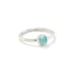 Davie Sterling Silver Band Ring In Aquamarine 1 Davie Sterling Silver Band Ring In Aquamarine -Kendra Scott kendra scott davie band ring sterling silver aquamarine 00