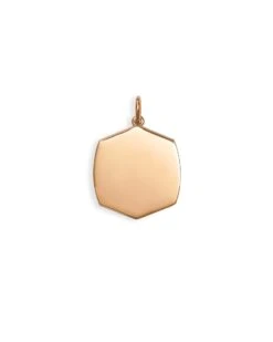 Davis Charm In 18k Rose Gold Vermeil -Kendra Scott kendra scott davis 22mm charm rose gold 01 lg