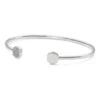 Davis Sterling Silver Cuff Bracelet In White Diamond -Kendra Scott kendra scott davis bracelet silver white diamond 00 lg