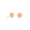 Dira Coin Stud Earrings In Rose Gold -Kendra Scott kendra scott dira coin stud earrings rose gold 00 lg