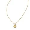 20th Anniversary Dira 14k Yellow Gold Cushion Cut Pendant Necklace In Yellow Lab Grown Diamond 1 20th Anniversary Dira 14k Yellow Gold Cushion Cut Pendant Necklace In Yellow Lab Grown Diamond -Kendra Scott kendra scott dira cushion cut pendant necklace 14k yellow gold yellow lab diamond 00