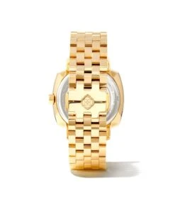 20th Anniversary Dira Gold Diamond 38mm Watch In Ivory Mother-of-Pearl -Kendra Scott kendra scott dira diamond 38mm watch gold ivory mother of pearl diamonds 01
