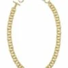 18 Inch Double Chain Link Necklace In Gold -Kendra Scott kendra scott double link chain necklace gold 00 lg