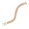 Double Link Toggle Bracelet In Rose Gold -Kendra Scott kendra scott double link toggle bracelet rose gold 00 lg