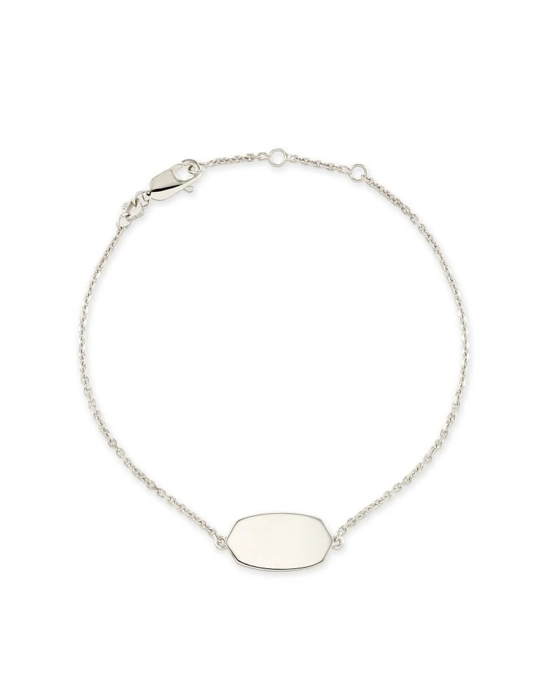 Elaina Delicate Chain Bracelet In Sterling Silver 3 Elaina Delicate Chain Bracelet In Sterling Silver