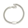 Elaina Curb Chain Bracelet In Sterling Silver -Kendra Scott kendra scott elaina curb chain bracelet sterling silver 00