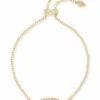 Elaina Gold Adjustable Chain Bracelet In Rose Gold Filigree Mix 1 Elaina Gold Adjustable Chain Bracelet In Rose Gold Filigree Mix -Kendra Scott kendra scott elaina gold adjustable bracelet in rose gold filigree 00 default lg