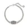 Elaina Silver Multi Strand Bracelet In Platinum Drusy 2 Elaina Silver Multi Strand Bracelet In Platinum Drusy -Kendra Scott kendra scott elaina multi strand bracelet rhodium platinum drusy 00
