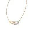 Elisa 14k Yellow Gold Interlocking Pendant Necklace In White Diamond 2 Elisa 14k Yellow Gold Interlocking Pendant Necklace In White Diamond -Kendra Scott kendra scott elisa interlocking pendant necklace 14k yellow gold white diamond 00