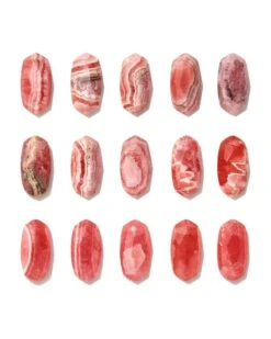 Elisa 18k Gold Vermeil Pendant Necklace In Pink Rhodochrosite -Kendra Scott kendra scott elisa pendant necklace 18k yellow gold vermeil pink rhodochrosite 02