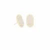 Ellie Gold Stud Earrings In Iridescent Drusy -Kendra Scott kendra scott ellie gold stud earrings in iridescent drusy 00 default lg