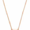Fern Pendant Necklace In Rose Gold -Kendra Scott kendra scott fern rose gold pendant necklace 00 default lg